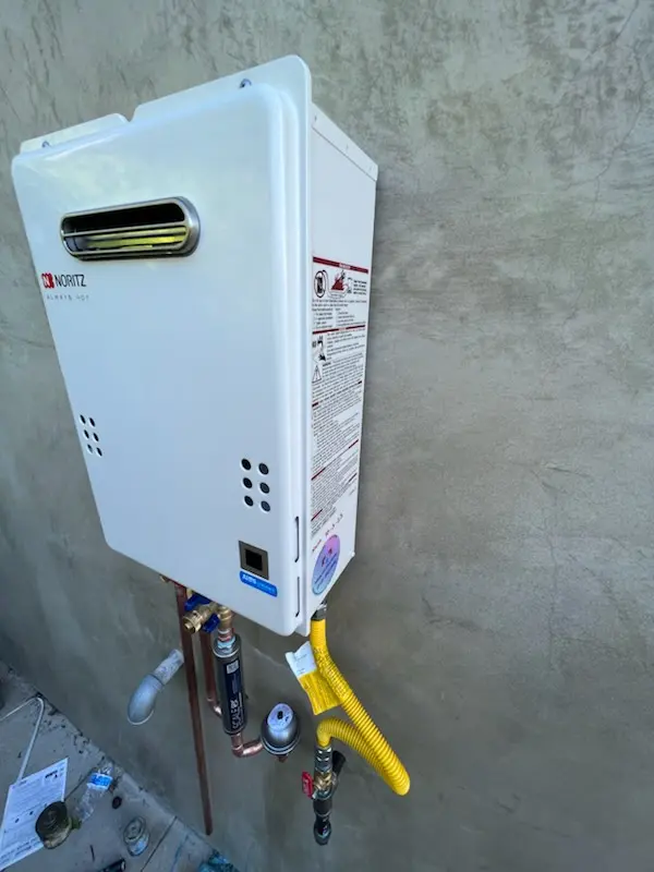 Tankless water heater installation for West Odessa homes